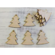Natúr fa - Fenyő 5cm 10db/csomag – koszorúhoz, asztaldíszhez