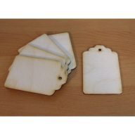 Natúr fa - Scrapbook tábla 5,5x8,5cm 5db/csomag – festéshez, dekorációhoz