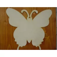 Natúr fa - Lepke 24x27cm – festéshez, dekorációhoz