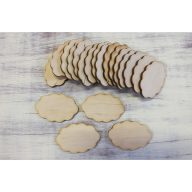 Natúr fa - Táblácska felhő 20db/csomag – festéshez, dekorációhoz