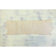 Natúr fa - Tábla kőkorszaki 50cm – festéshez, dekorációhoz