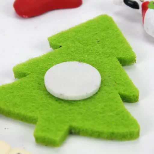 Öntapadós karácsonyi kiegészítők 6db/csomag – karácsonyi dekorációhoz