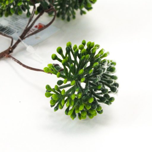 Havas bogyós tuja ág pick – virágdekorációhoz, koszorúhoz