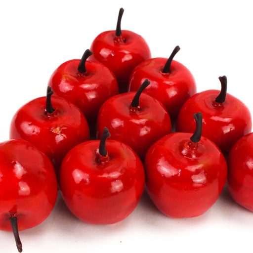 Dekor alma piros 100db/csomag - OKOSÁR! – kreatív dekorációhoz – kreatív hobby projektekhez és dekorációhoz – Papelito.hu