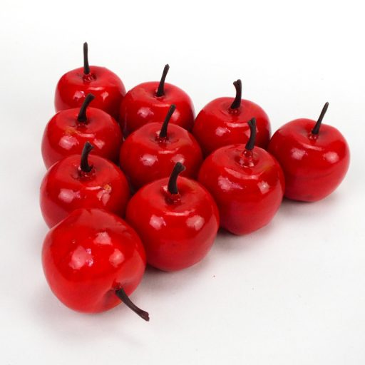 Dekor alma piros 100db/csomag - OKOSÁR! – kreatív dekorációhoz – kreatív hobby projektekhez és dekorációhoz – Papelito.hu