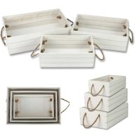 Fehér faláda 3db/szett – koszorúkészítéshez – Koszorú alapok, asztal- és ajtódísz kellékek