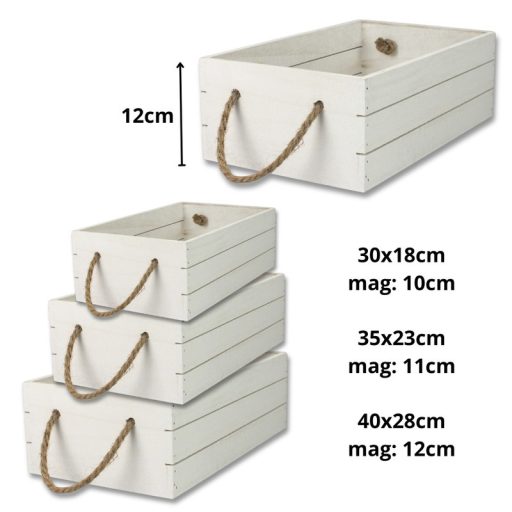 Fehér faláda 3db/szett – koszorúkészítéshez – Koszorú alapok, asztal- és ajtódísz kellékek