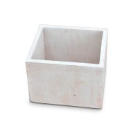 Dekoláda fehér 15x13cm – koszorúkészítéshez – Koszorú alapok, asztal- és ajtódísz kellékek