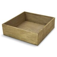 Dekotál rusztikus négyzet 20x20cm – koszorúkészítéshez