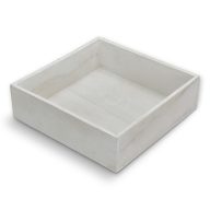 Dekotál fehér négyzet 20x20cm – koszorúkészítéshez