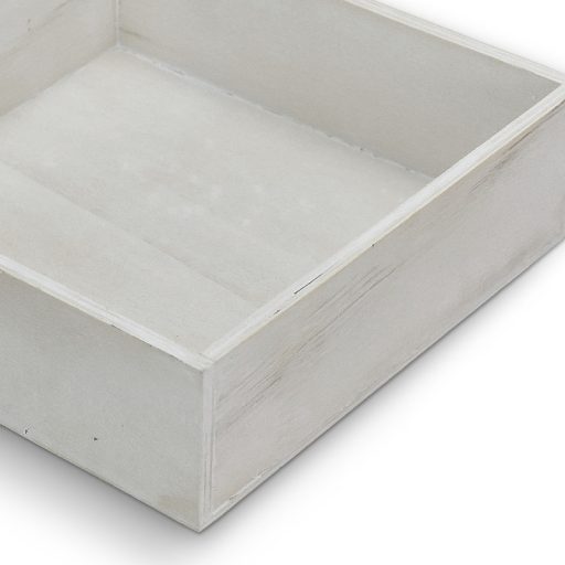 Dekotál fehér négyzet 20x20cm – koszorúkészítéshez