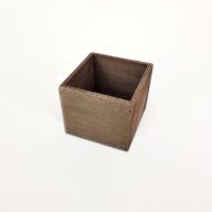 Dekoláda rusztikus kocka 9x9cm – őszi dekorációhoz