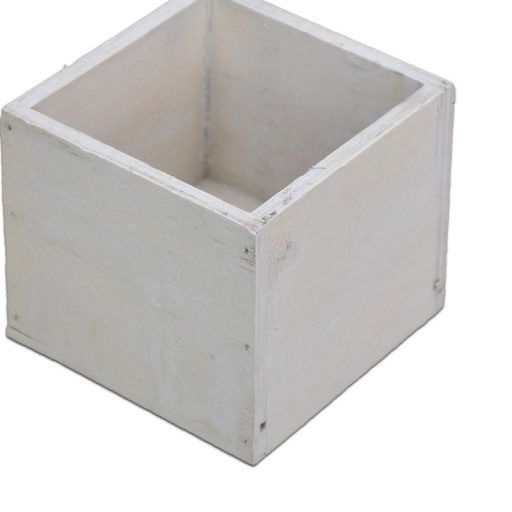 Dekoláda fehér kocka 9x9cm – koszorúkészítéshez – Koszorú alapok, asztal- és ajtódísz kellékek