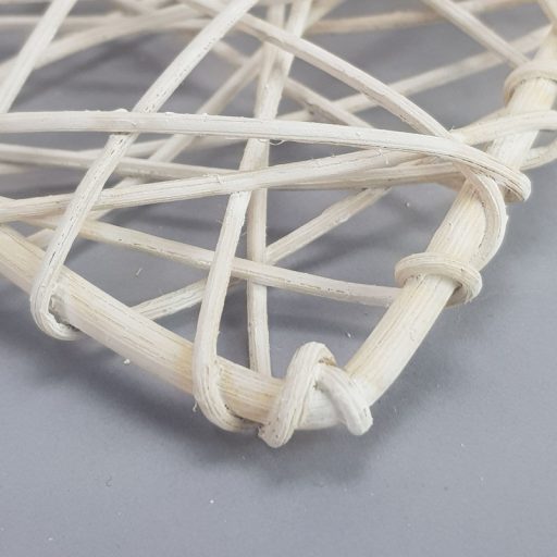 Fonott hálós szív 25cm 10db/csomag - OKOSÁR! – esküvői dekorációhoz