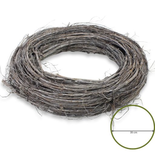 Bohém koszorú 35cm – őszi dekorációhoz – Szezonok, alkalmak