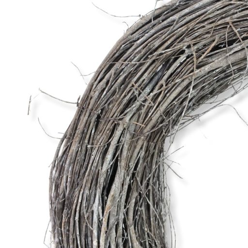 Bohém koszorú 40cm – koszorúkészítéshez – Koszorú alapok, asztal- és ajtódísz kellékek