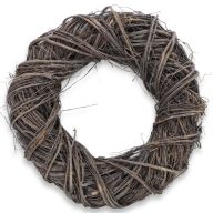 Madagaszkár koszorú 37cm – koszorúkészítéshez – Koszorú alapok, asztal- és ajtódísz kellékek