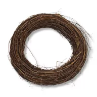 Fészek koszorú barna 30cm