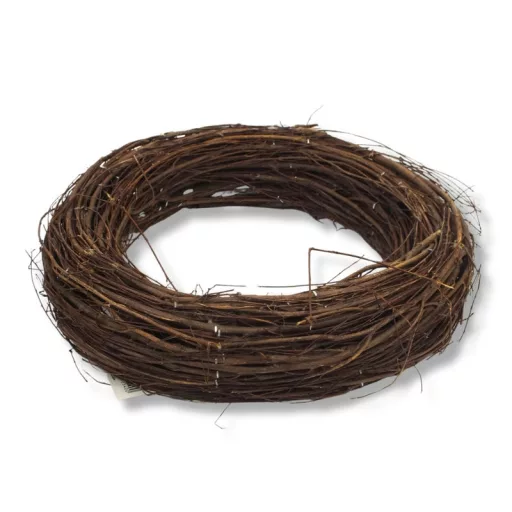 Fészek koszorú barna 30cm
