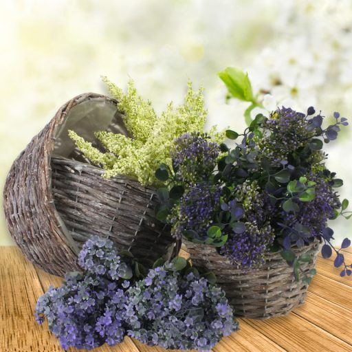  Antikolt vessző tál bélelt 3db/szett 9/#  – kosárfonáshoz, dekorációhoz