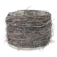 Fonott inda kaspó 20x14cm 24/# – kosárfonáshoz, dekorációhoz