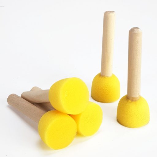 Szivacsecset szett 3cm-es 5db-os – kreatív hobby projektekhez