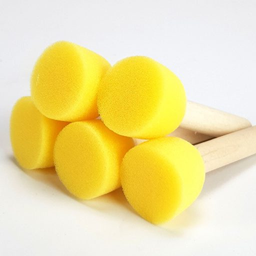 Szivacsecset szett 3cm-es 5db-os – kreatív hobby projektekhez