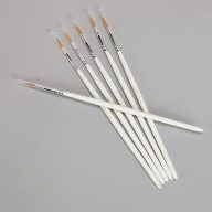 Kontúrozó ecset szett 0-ás 6db-os – kreatív hobby projektekhez