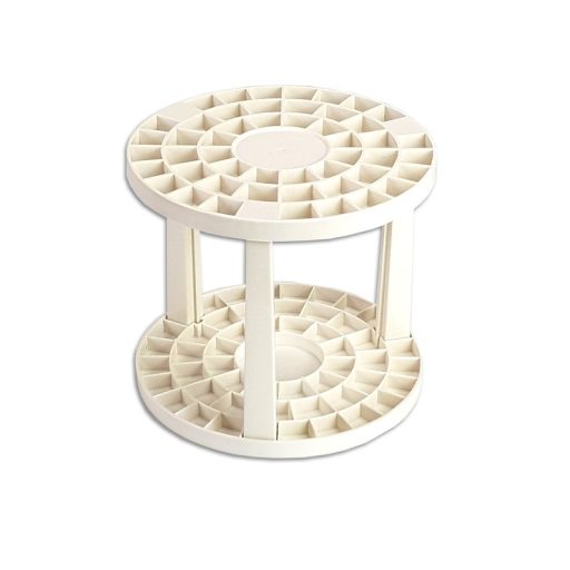 Ecsettartó műanyag 50 lukkal – kreatív hobby projektekhez