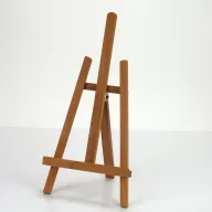 Összecsukható asztali festőállvány / menütartó 19x18x41cm – kreatív hobby projektekhez