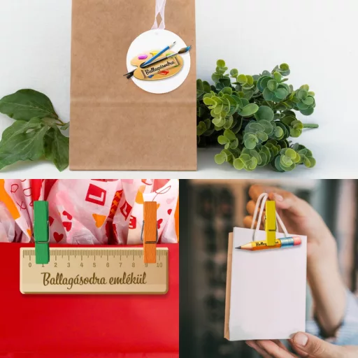 Nyomtatott dekorkarton - Ballagás csomag 3db/csomag – ballagási ajándékokhoz