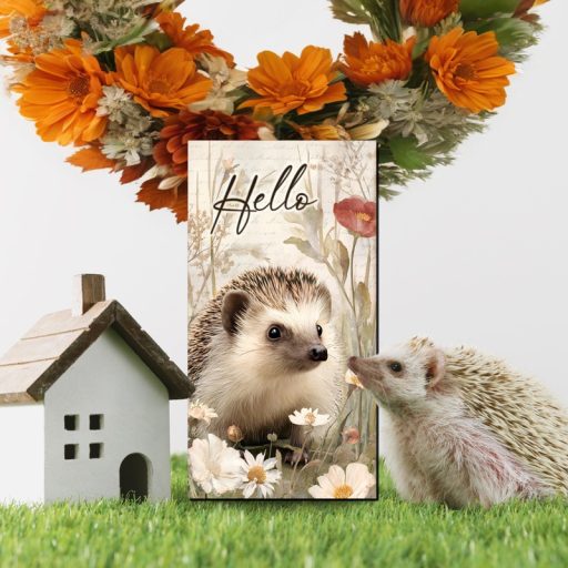 Nyomtatott dekorkarton - Erdei állatok táblák 3db/csomag – kreatív dekorációhoz