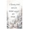 Nyomtatott fa tábla - Havas táj akasztós tábla – karácsonyi dekorációhoz