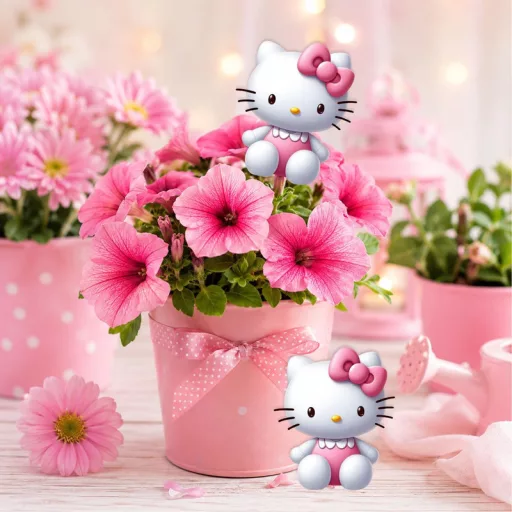  Nyomtatott dekorkarton - Hello Kitty 2db/csomag