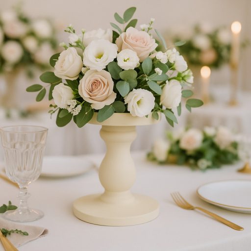 Natúr fa gyertyatartó Dali 12cm – karácsonyi hangulatvilágításhoz – fa dekoráció és kézműves projektekhez – Papelito.hu