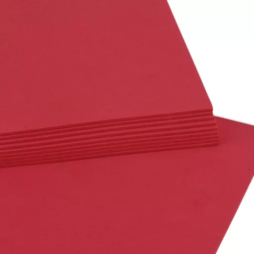 Dekorgumi 2mm 10db/csomag - Piros