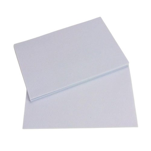 Barkácsfilc, filc lapok 2mm 10db/csomag - Fehér