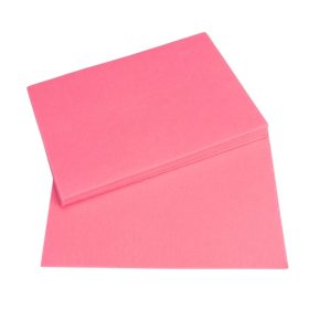 Barkácsfilc, filc lapok 2mm 10db/csomag - Rózsaszín