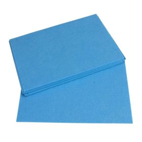 Barkácsfilc, filc lapok 2mm 10db/csomag - Világoskék