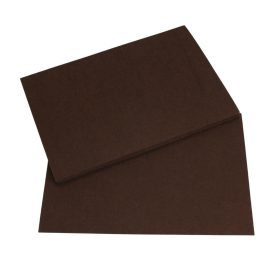 Barkácsfilc, filc lapok 2mm 10db/csomag - Barna