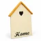 Natúr házikó Home felirattal 14x1x19,5cm  120/#