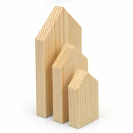 Natúr házikó forma szett 3db 5-12cm-ig 144/#
