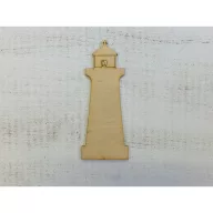 Natúr fa - Világítótorony 18cm – nyári dekorációhoz