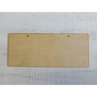 Natúr fa - Tégla tábla 28*11,5cm – festéshez, dekorációhoz