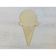 Natúr fa - Fagyi 24cm – nyári dekorációhoz – Szezonok, alkalmak