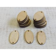 Natúr fa - Naptár ovál tábla kiegészítő csomag 20db/csomag – festéshez, dekorációhoz