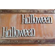 "Halloween" felirat nyomtatott 2db/csomag – őszi dekorációhoz