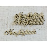 "Nem felejtünk" felirat 5db/csomag – kegyeleti dekorációhoz