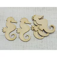 Natúr fa - Csikóhal 5db/csomag – nyári dekorációhoz