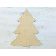Natúr fa - Fenyő nagy 30x37cm – koszorúhoz, asztaldíszhez